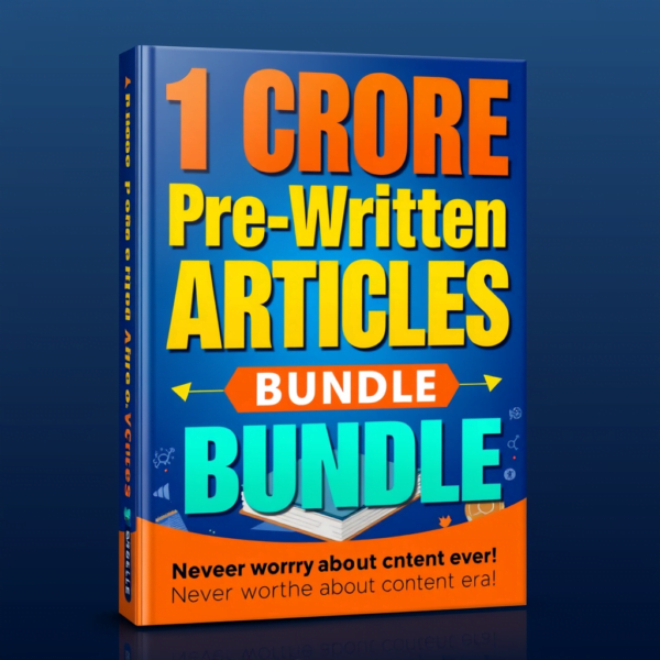 1 Crore Pre-Written Articles Bundle product