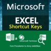 Microsoft Excel Shortcut Keys product glary