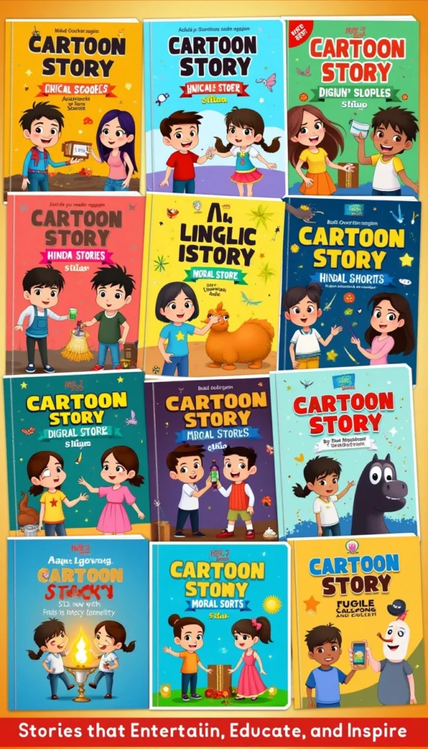 Cartoon Story Bundle Pack product gallery