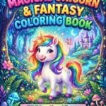 unicorn coloring book,